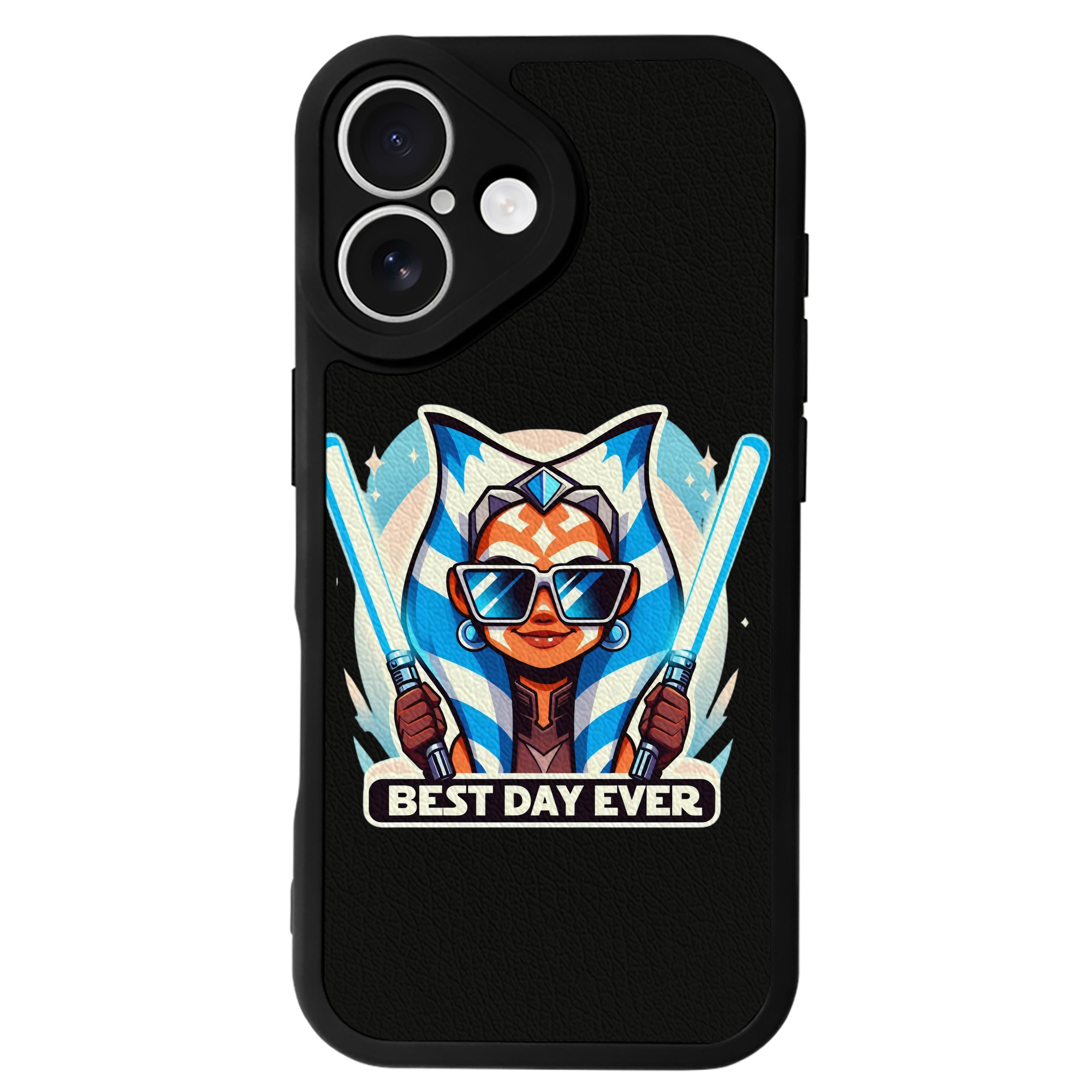 （画像用） スター・ウォーズ Star Wars 【iPhone 16シリーズ対応】シリコンスマホケース（レザー調） 材質：シリコン